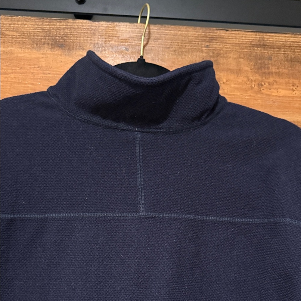 The North Face Fleece 1/4 Zip Pullover - Navy Blue - Size Large‎ - Picture 7 of 7